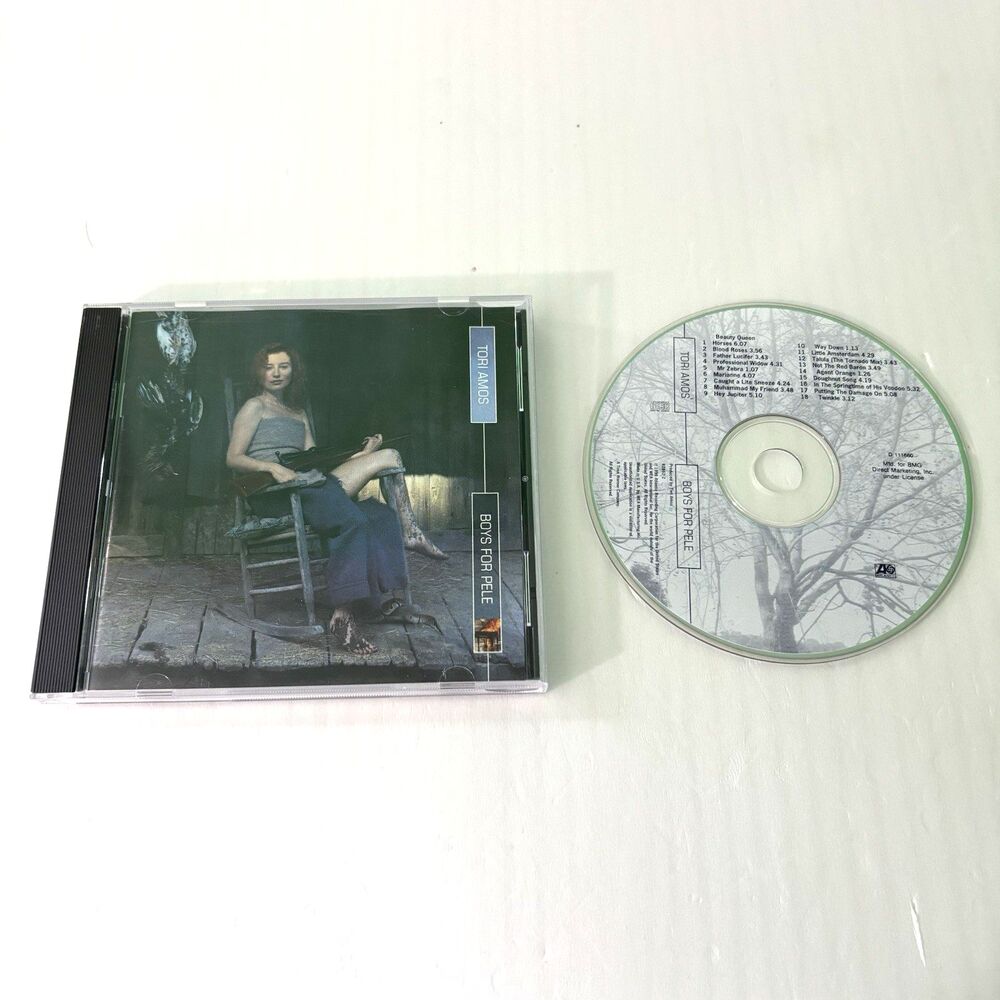 Tori Amos Boys for Pele CD Music Band 1996 Atlantic Records 90s Alt Rock